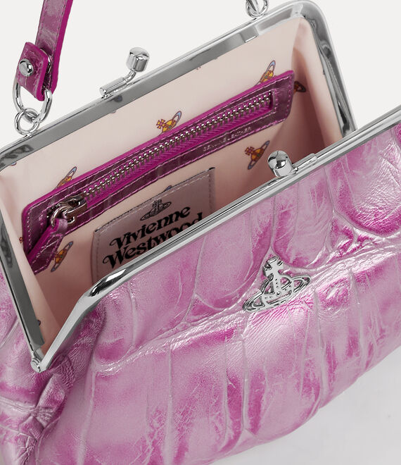 Vivienne Westwood Granny Frame Purse in PINK